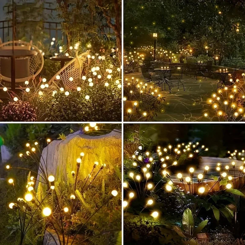 Solar LED Garden Firework Lights - Waterproof Outdoor Lights for Patios and Pathways, Energy Efficient Solar Garden Lights 2