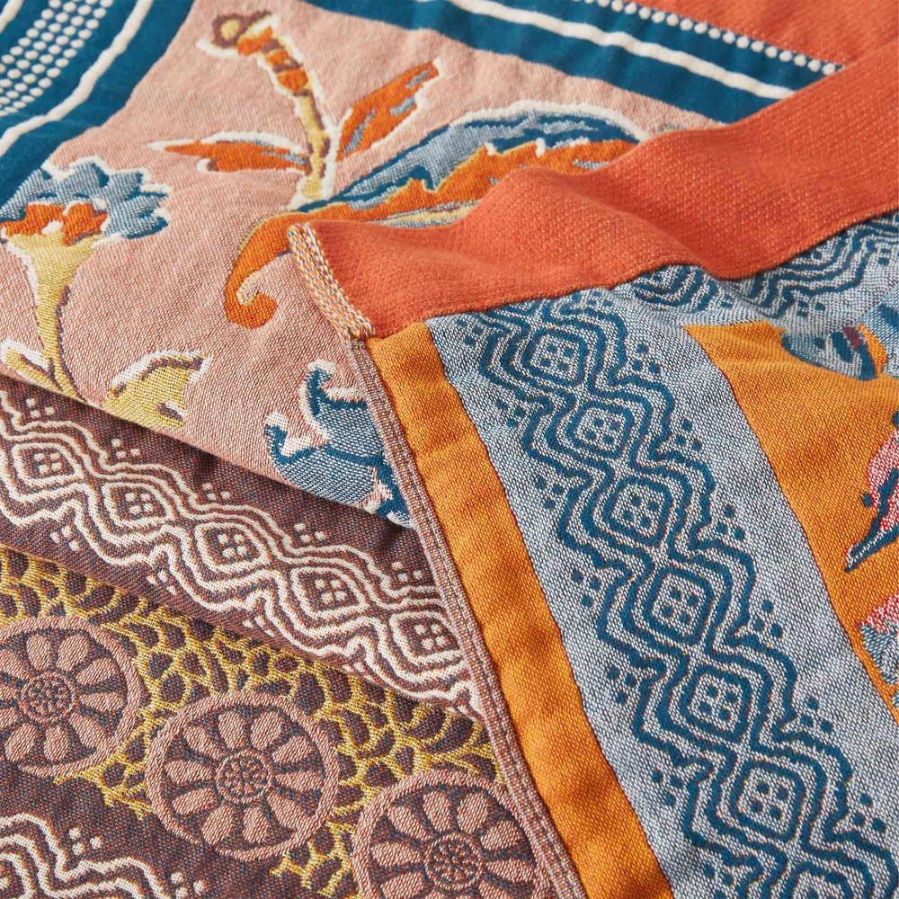 Sunburst Cotton Blanket - Soft Lightweight All-Season Cotton Throw for Cozy Comfort and Easy Care 5