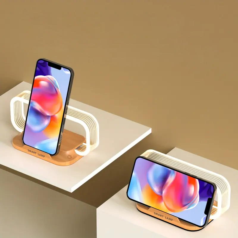 Modern Touch Dimmer Table Lamp with Adjustable Color Temperature - Gold Metal and Glass Bedside Lamp for Bedroom Decor