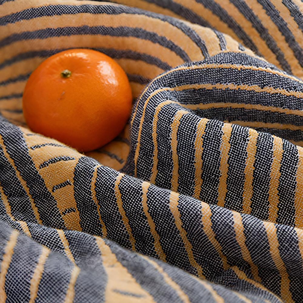 Reversible Muslin Cotton Blanket – Lightweight 4-Layer Quilt for All Seasons, Soft and Breathable Design 5