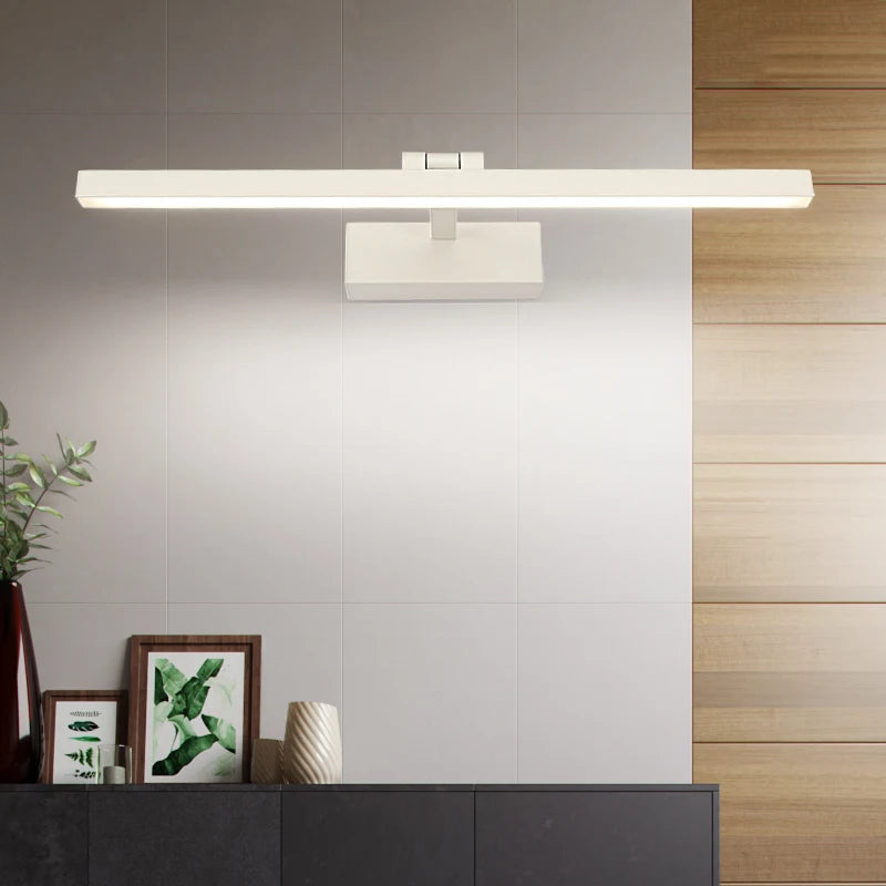 Variant image for Modern Waterproof LED Bathroom Wall Lamp – Adjustable Size, Acrylic and Aluminum Wall Sconce Lighting, Warm & Cold White Options-2