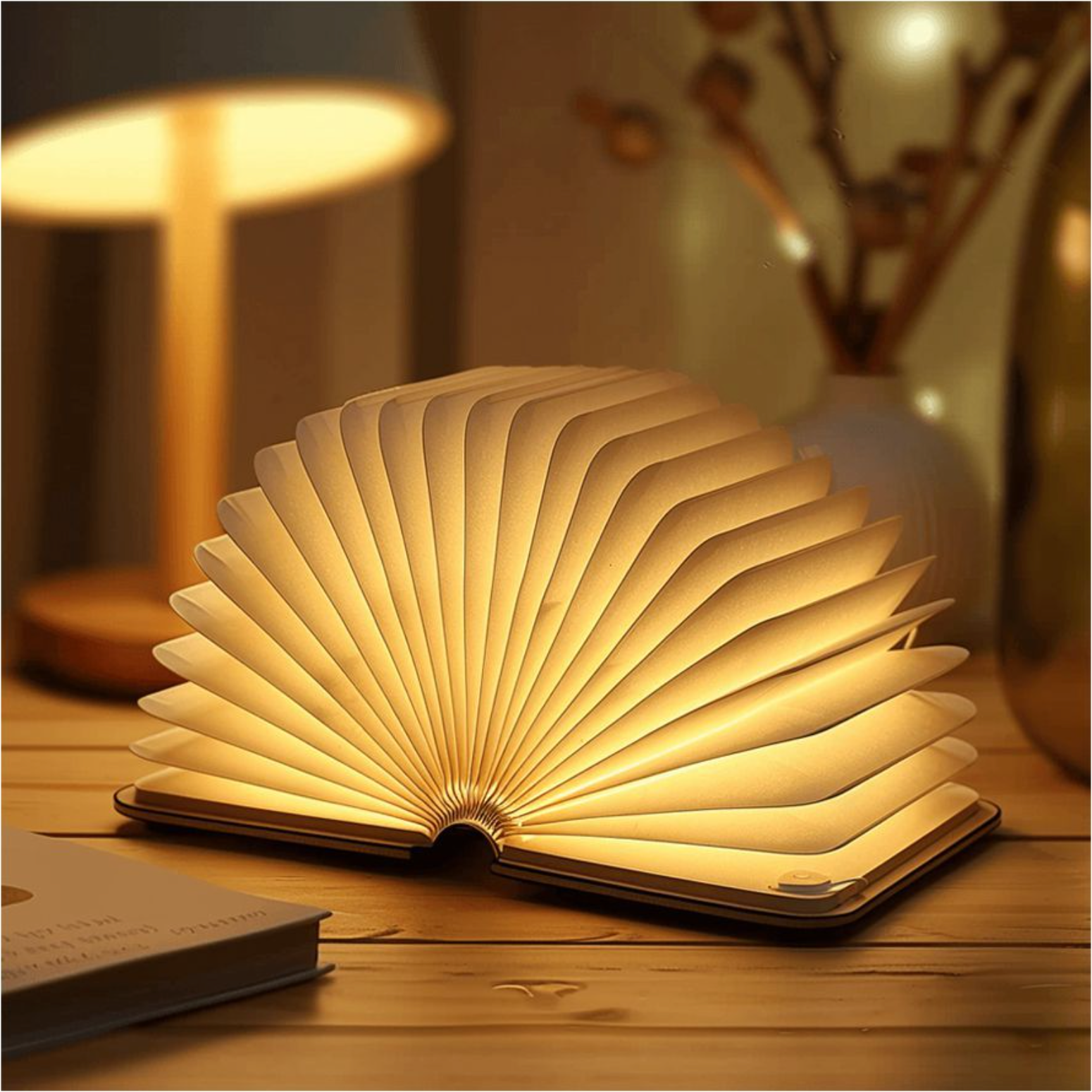 Enchanted Book Lamp - Unique LED Rechargeable Decorative Light-1