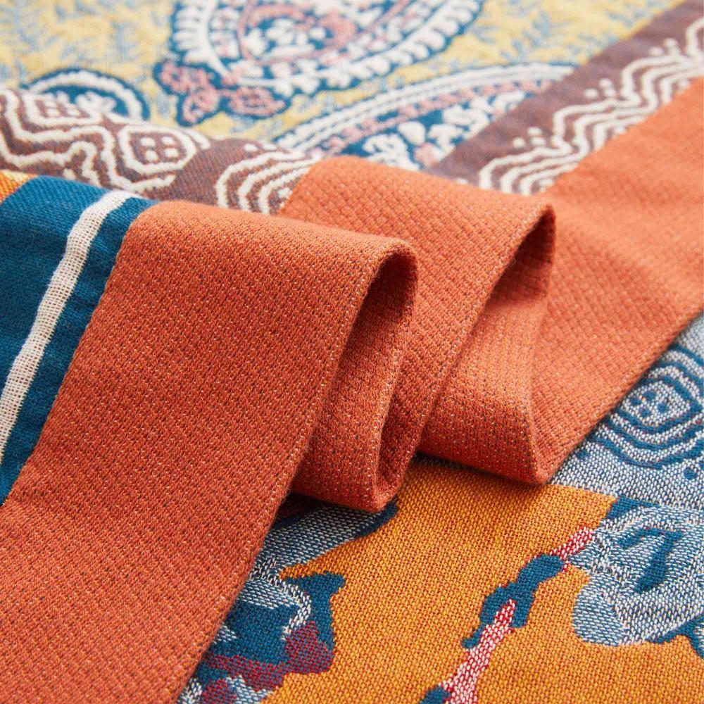 Sunburst Cotton Blanket - Soft Lightweight All-Season Cotton Throw for Cozy Comfort and Easy Care 6